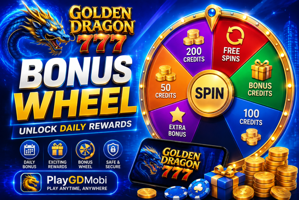 Golden Dragon 777 Bonus Wheel